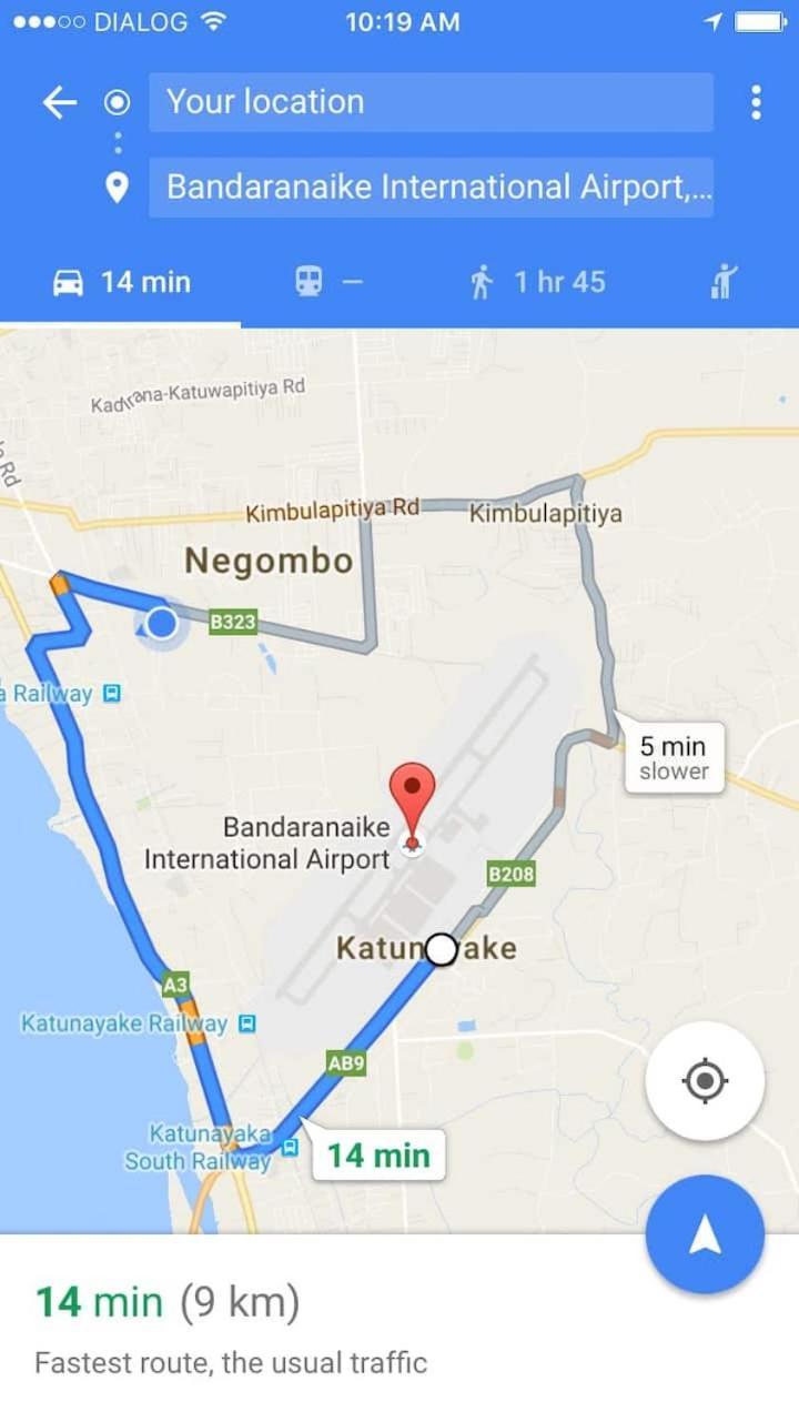 House Of Seya Bed and Breakfast Negombo Exteriör bild